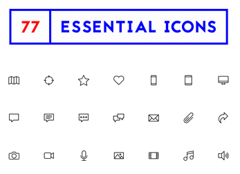 outline icons feat