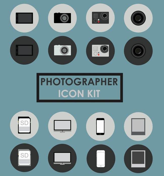 photographer icons