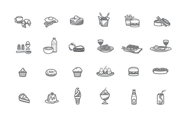 foody icons