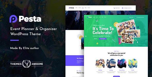 pesta feature themeforest. large preview