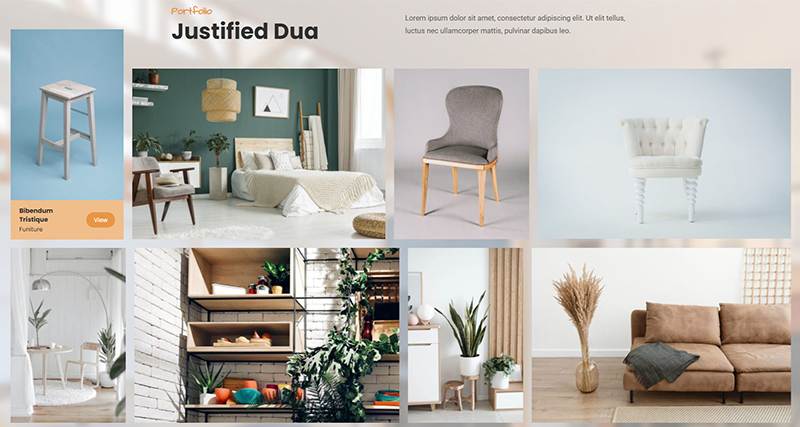 Justified Dua – Portfolio Awesome