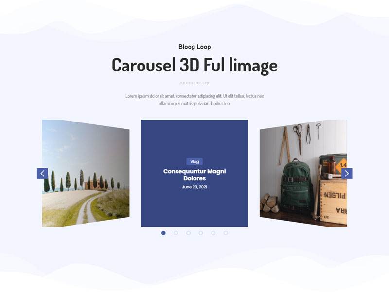 Carousel 3D Full Image